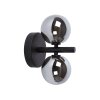 Lucide TYCHO Wall Light black, 2-light sources