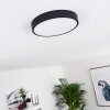 KRAGOS Ceiling Light LED black, white, 1-light source