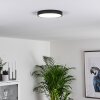 KRAGOS Ceiling Light LED black, white, 1-light source