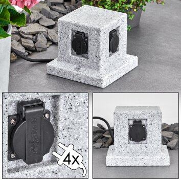 MALABO outdoor socket stone appearance