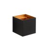 Lucide XIO Wall Light black, 1-light source