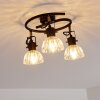 Bohemia Ceiling Light black, 3-light sources