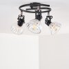 Bohemia Ceiling Light black, 3-light sources
