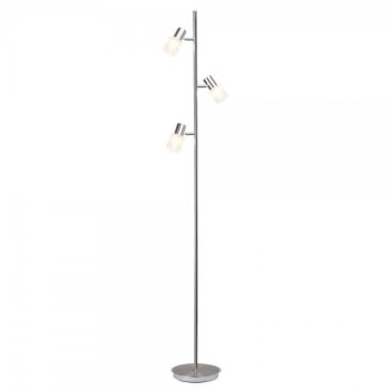 Brilliant Lea floor lamp white, 3-light sources