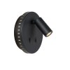 Wall Light Lucide BENTJER LED black, 1-light source