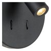 Wall Light Lucide BENTJER LED black, 1-light source