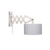 Waldi Stripes XL wall light grey, 1-light source