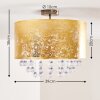 PIRINOA Ceiling light gold, 1-light source