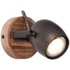 Brilliant TOOL wall spotlight black, 1-light source