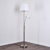 GUNSTOCK Floor Lamp polished nickel, 2-light sources
