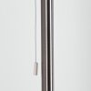 GUNSTOCK Floor Lamp polished nickel, 2-light sources