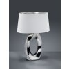 Reality TABA Table Lamp silver, 1-light source