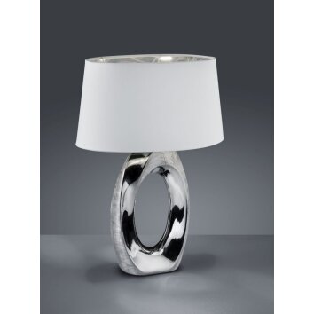 Reality TABA Table Lamp silver, 1-light source