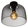 Ceiling Light Lucide MESH black, 1-light source