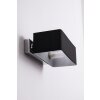 Ideallux BOX AP2 wall light black, 2-light sources