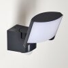 Outdoor Wall Light Larvik LED anthracite, 1-light source, Motion sensor