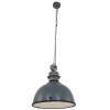 Steinhauer BIKKEL XXL Pendant Light grey, 1-light source
