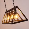 HAERVEJ Pendant Light black, 4-light sources