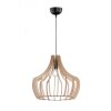 Reality WOOD pendant light Light wood, 1-light source