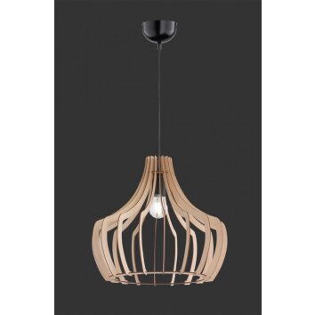 Reality WOOD pendant light Light wood, 1-light source