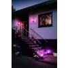 Philips HUE AMBIANCE WHITE & COLOR IMPRESS Wall Light LED black, 1-light source, Colour changer