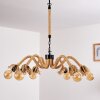 FREETOWN Pendant Light brown, black, 6-light sources