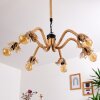 FREETOWN Pendant Light brown, black, 6-light sources