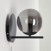 HOGATZA Wall Light black, 1-light source