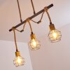 Bangui Pendant Light brown, black, 3-light sources