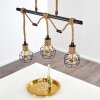 Bangui Pendant Light brown, black, 3-light sources