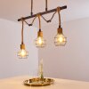 Bangui Pendant Light brown, black, 3-light sources