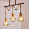 Bangui Pendant Light brown, black, 3-light sources