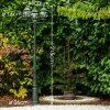 Kobe lamppost green, black, 3-light sources