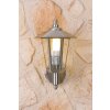 Moskau outdoor wall light stainless steel, transparent, clear, 1-light source