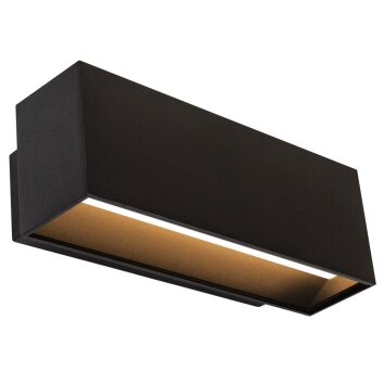 KS Verlichting Segment Wall Light LED black, 2-light sources