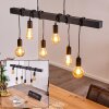 BARBENGO Pendant Light black, 6-light sources
