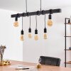 BARBENGO Pendant Light black, 6-light sources