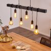 BARBENGO Pendant Light black, 6-light sources