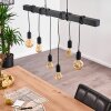BARBENGO Pendant Light black, 6-light sources