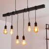BARBENGO Pendant Light black, 6-light sources