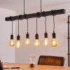 BARBENGO Pendant Light black, 6-light sources