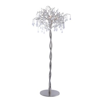 Paul Neuhaus lights ICICLE ground light, floor lamp stainless steel, 5-light sources