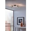 EGLO ZAPATA ceiling spotlight LED black, 2-light sources