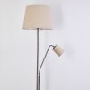 GUNSTOCK Floor Lamp polished nickel, 2-light sources