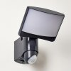 Outdoor Wall Light Larvik LED anthracite, 1-light source, Motion sensor