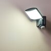 Outdoor Wall Light Larvik LED anthracite, 1-light source, Motion sensor