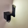 Outdoor Wall Light Larvik LED anthracite, 1-light source, Motion sensor
