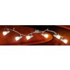 Globo CALEB ceiling light chrome, matt nickel, 6-light sources