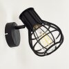 Gainesville Wall Light black, 1-light source