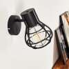 Gainesville Wall Light black, 1-light source